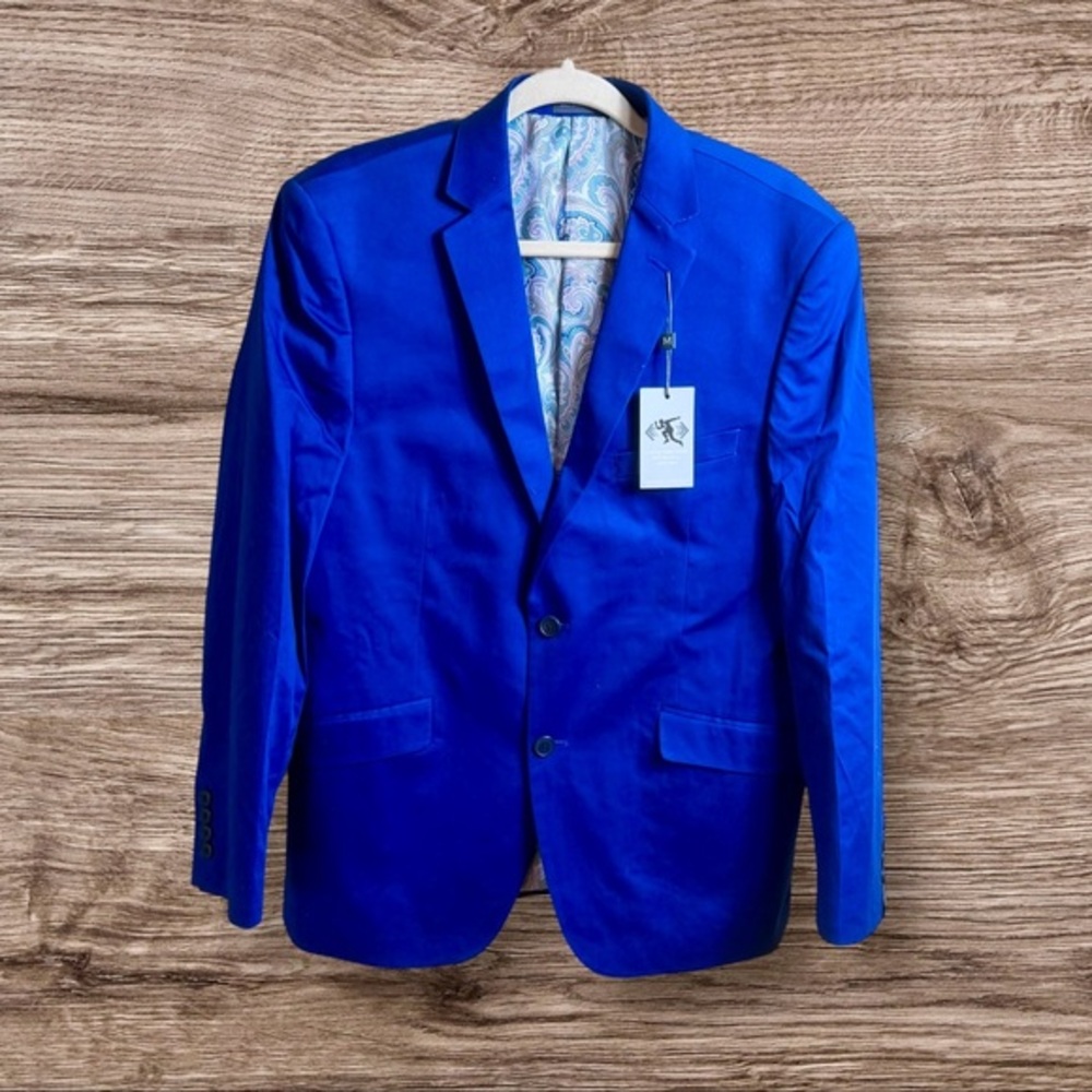 NWT Madison blazer. Motion stretch. Modern fit.  40S. Royal blue